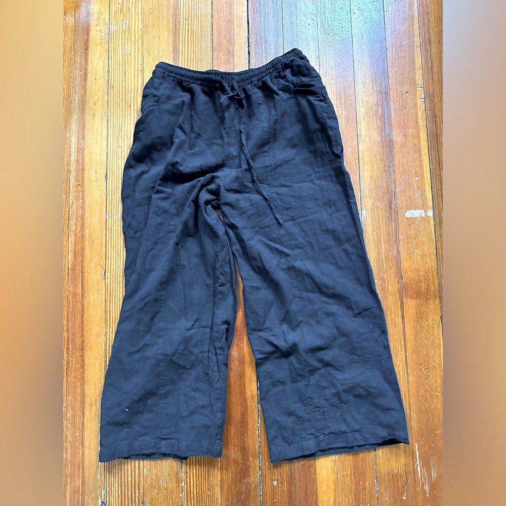 World of Crow Linen Pants (Large)